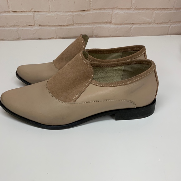Free People Shoes - FREE PEOPLE Brady Brown Tan Suede Loafer